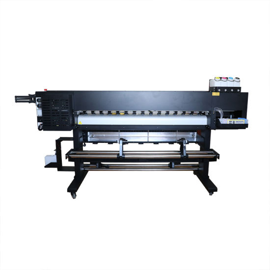 Large Format Digital Inkjet Dye Eco Solvent Printer with Dual Head